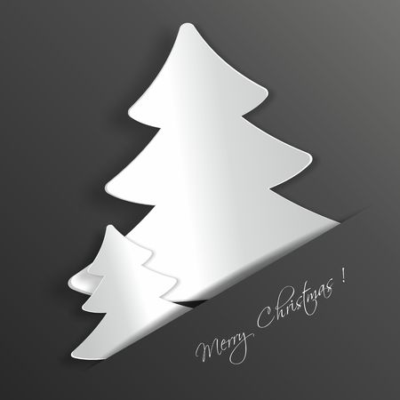 Merry Christmas Card vector illustrationのイラスト素材