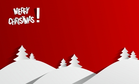 Creative Abstract Merry Christmas Card vector illustrationのイラスト素材