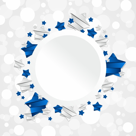 Creative Stars background vector illustrationのイラスト素材