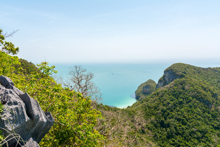 Angthong national marine park, koh Samui, Suratthani, Thailandの写真素材