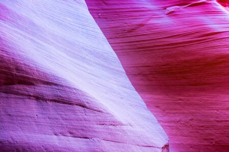 Antelope Canyon in the Navajo Reservation near Page, Arizona, USAの写真素材