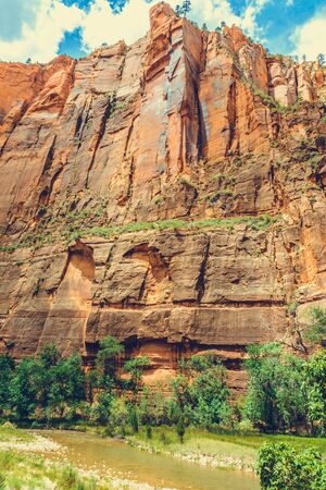 Zion National Park, Utah, USAの写真素材