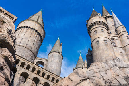 Los Angeles, California, USA - July 23th, 2019: World famous park Universal Studios in Hollywoodのeditorial素材