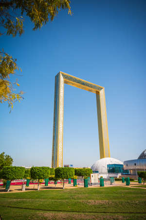 Dubai, United Arab Emirates, January 22th, 2020: Dubai Frameのeditorial素材