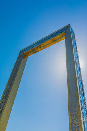 Dubai, United Arab Emirates, January 22th, 2020: Dubai Frameのeditorial素材
