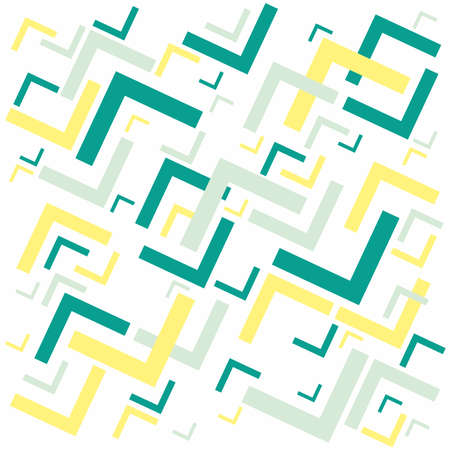 Colorful abstract geometric background. Seamless pattern. Vector illustration