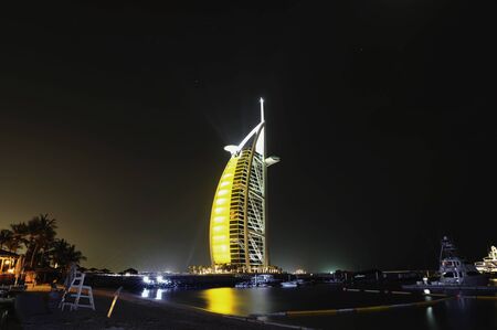 The World Famous Seven Star Burj Al Arab Hotel In Dubai