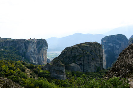 Meteora in Greeceの写真素材