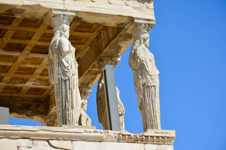 Acropolis of Athensの写真素材