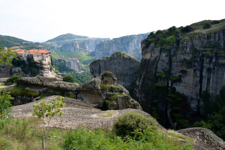 Meteora in Greeceの写真素材