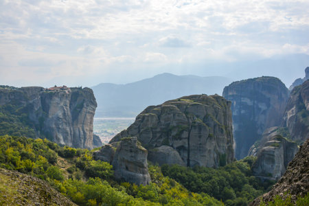 Meteora in Greeceの写真素材