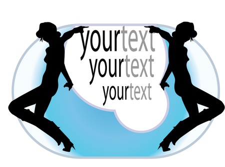 WOMAN TWOのイラスト素材