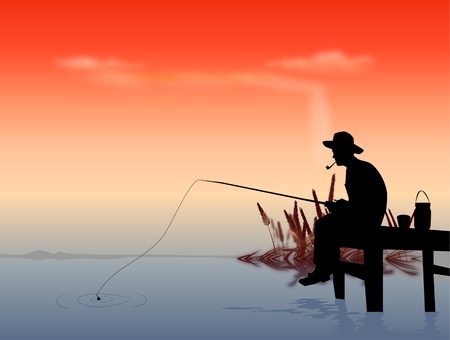 solitude with natureのイラスト素材
