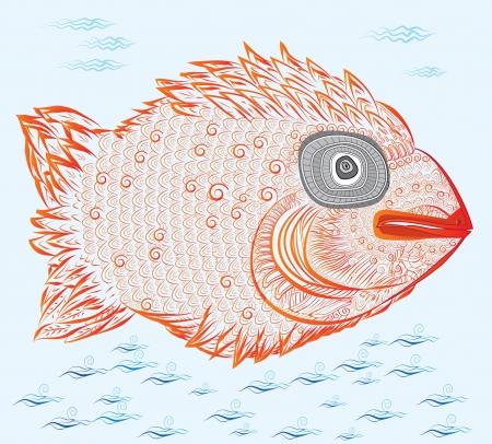 Grouperのイラスト素材