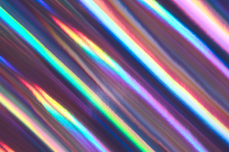 Multicolored background imitating hologram as trendy backdrop.の写真素材