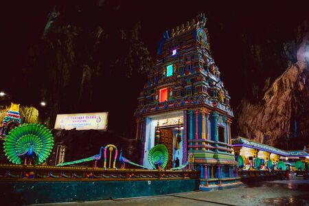 Batu Caves, Kuala Lumpur, May, 2019 : The Batu Caves Lord Murugan Statue, Malaysiaのeditorial素材
