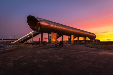 Newly built Koege (KÃ¸ge) Nord Stationの写真素材