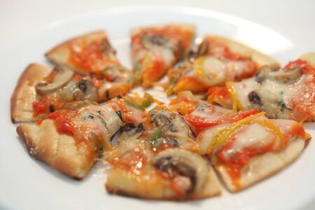 Italian Pizzaの写真素材