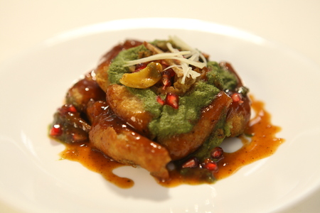 Aloo Chaatの写真素材