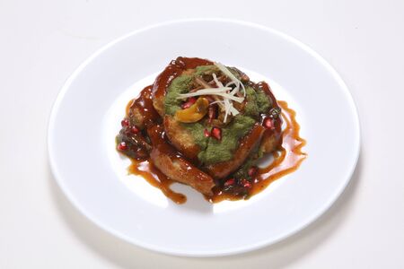 Aloo Chaatの写真素材