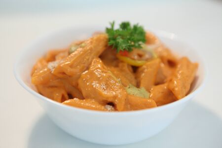 Red Sauce Pastaの写真素材