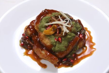 Aloo Chaatの写真素材