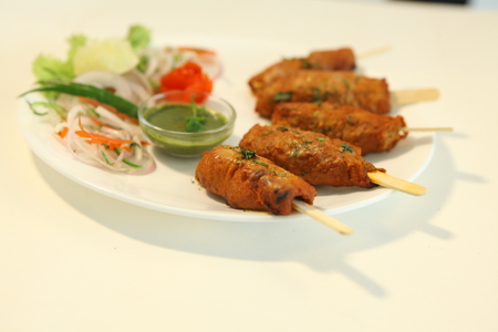 Chicken Lollypopの写真素材