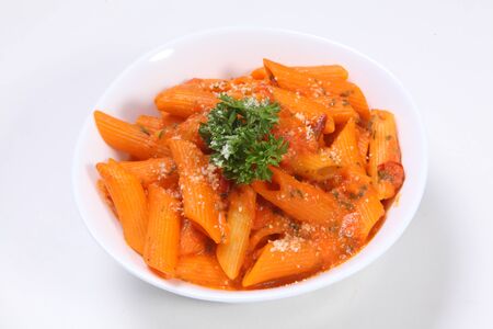 Red Sauce Pastaの写真素材