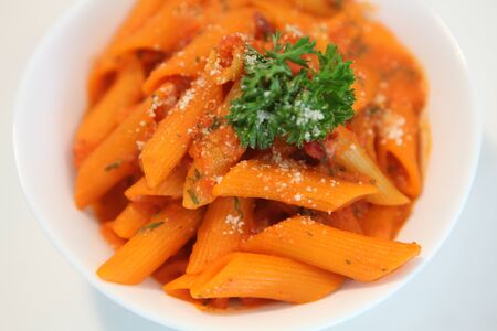Red Sauce Pastaの写真素材