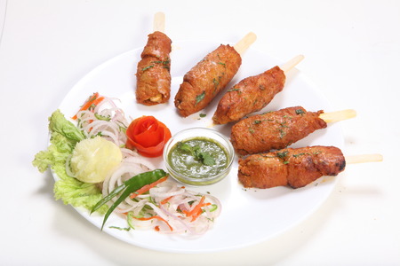 Chicken Lollypopの写真素材