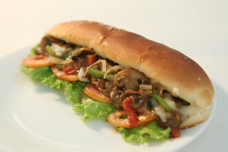 Juicy Hot Dogの写真素材