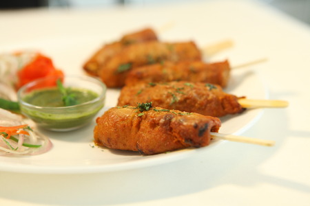 Chicken Lollypopの写真素材