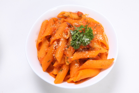 Red Sauce Pastaの写真素材