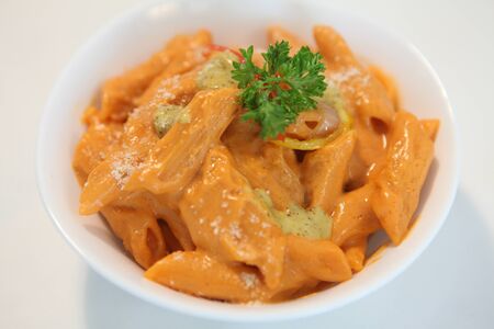 Red Sauce Pastaの写真素材