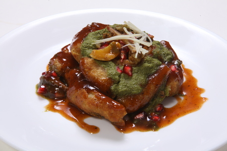 Aloo Chaatの写真素材