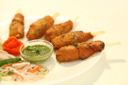 Chicken Lollypopの写真素材