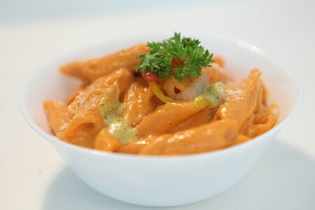 Red Sauce Pastaの写真素材