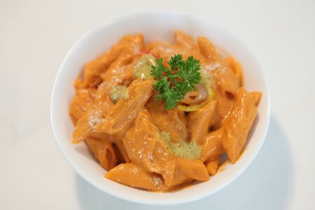 Red Sauce Pastaの写真素材