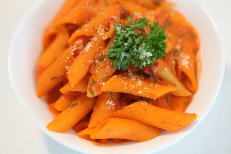 Red Sauce Pastaの写真素材