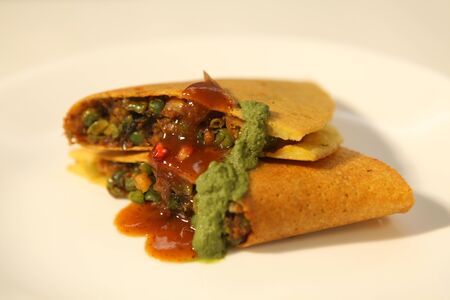 Stuffed Vegetable Cheelaの写真素材