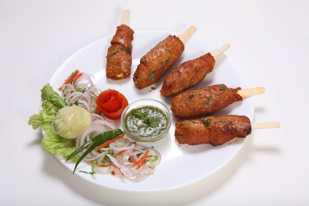 Chicken Lollypopの写真素材