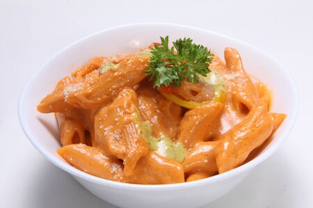 Red Sauce Pastaの写真素材