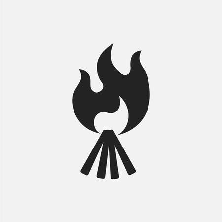 Nowruz bonfire icon. Novruz traditional pastry vector icon for web and graphic designのイラスト素材