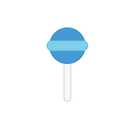 lollipop vector icon. sweet vector illustration icon. delicious, desserts sign icon.のイラスト素材