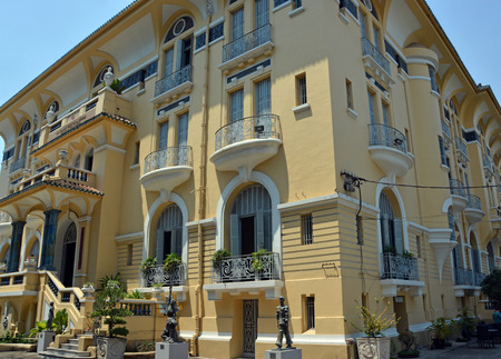 Fine Arts Museum building in the Ben Thanh District Ho Chi Minh City Vietnamのeditorial素材