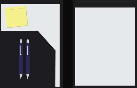 A business portfolioのイラスト素材