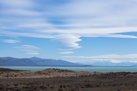 Lago Viedma in Argentinaの写真素材