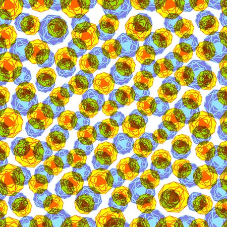 Seamless background in abstract style. Vector design element.のイラスト素材