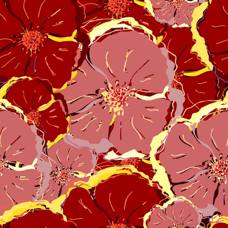 Seamless background in abstract style. Vector design element.のイラスト素材