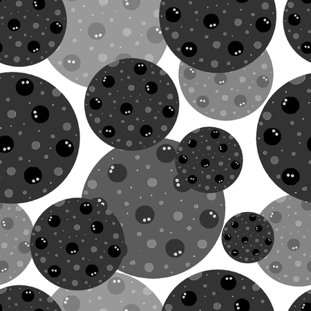 Seamless background in abstract style, vector design element.のイラスト素材